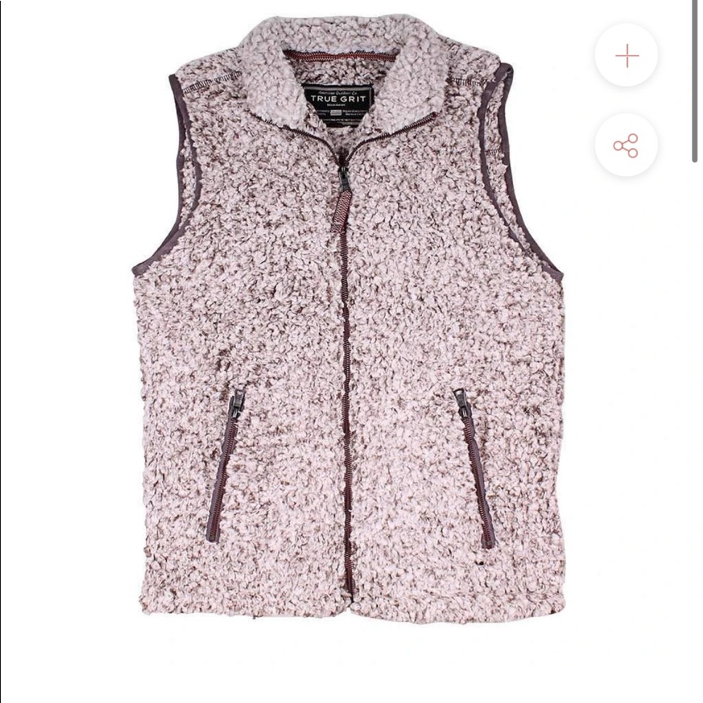 true grit jackets & coats true grit sherpe vest